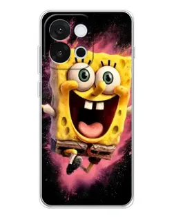 Чехол для OnePlus 13T с картинкой «Взрывной Спанч Боб»