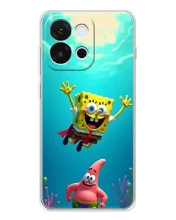 Чехол для OnePlus 13T с картинкой «Спанч Боб под водой» Чехол для OnePlus 13T с картинкой «Спанч Боб под водой»