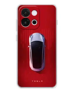 Чохол для OnePlus 13T з картинкою «Tesla Top View» Чохол для OnePlus 13T з картинкою «Tesla Top View»