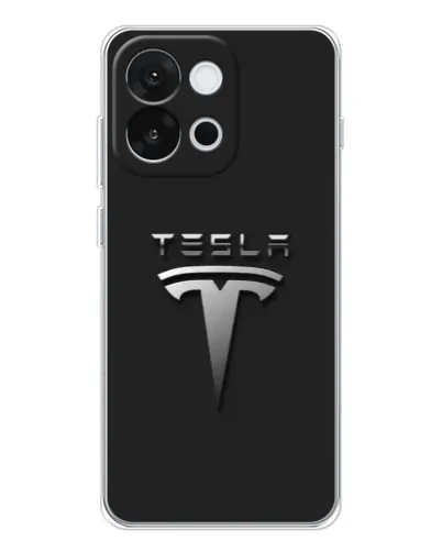 Чохол для OnePlus 13T з картинкою «Сталевий логотип Tesla» Чохол для OnePlus 13T з картинкою «Сталевий логотип Tesla»