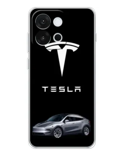 Чохол для OnePlus 13T з картинкою «Tesla Model Y» Чохол для OnePlus 13T з картинкою «Tesla Model Y»