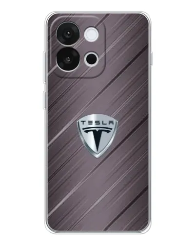 Чохол для OnePlus 13T з картинкою «Металева текстура Tesla» Чохол для OnePlus 13T з картинкою «Металева текстура Tesla»