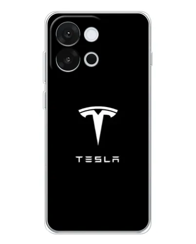 Чохол для OnePlus 13T з картинкою «Tesla White Logo» Чохол для OnePlus 13T з картинкою «Tesla White Logo»