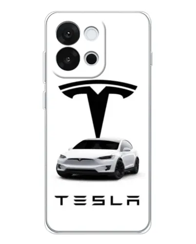 Чохол для OnePlus 13T з картинкою «Tesla White Style» Чохол для OnePlus 13T з картинкою «Tesla White Style»
