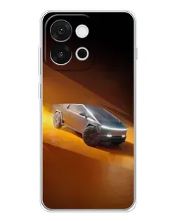 Чохол для OnePlus 13T з картинкою «Cybertruck у пустелі»