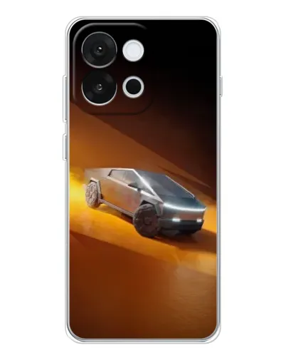 Чохол для OnePlus 13T з картинкою «Cybertruck у пустелі» Чохол для OnePlus 13T з картинкою «Cybertruck у пустелі»