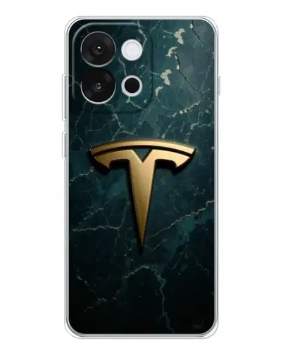 Чохол для OnePlus 13T з картинкою «Мармурова Tesla Gold» Чохол для OnePlus 13T з картинкою «Мармурова Tesla Gold»