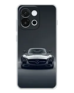 Чохол для OnePlus 13T з картинкою «Mercedes на чорному» Чохол для OnePlus 13T з картинкою «Mercedes на чорному»
