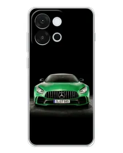 Чохол для OnePlus 13T з картинкою «Mercedes — неоновий лого» Чохол для OnePlus 13T з картинкою «Mercedes — неоновий лого»
