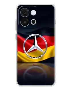 Чохол для OnePlus 13T з картинкою «Mercedes — прапор Німеччини» Чохол для OnePlus 13T з картинкою «Mercedes — прапор Німеччини»