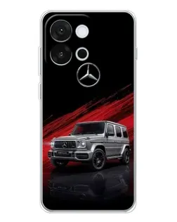 Чохол для OnePlus 13T з картинкою «Mercedes G-Class червоний» Чохол для OnePlus 13T з картинкою «Mercedes G-Class червоний»