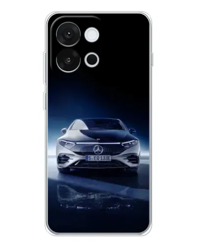 Чохол для OnePlus 13T з картинкою «Нічний Mercedes EQ»