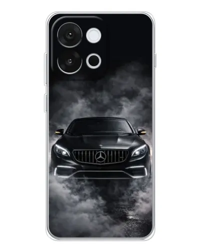 Чохол для OnePlus 13T з картинкою «Mercedes у диму»