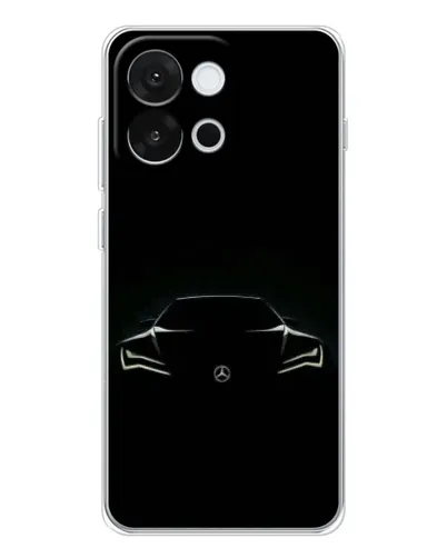 Чохол для OnePlus 13T з картинкою «Mercedes — силует авто» Чохол для OnePlus 13T з картинкою «Mercedes — силует авто»