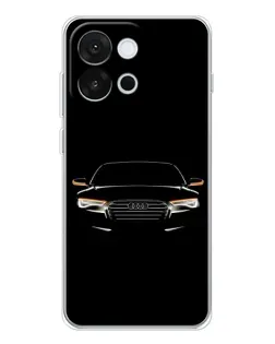Чехол для OnePlus 13T с картинкой «Audi — ночной контур»