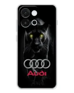 Чехол для OnePlus 13T с картинкой «Пантера и Audi»