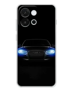 Чехол для OnePlus 13T с картинкой «Audi в неоне»