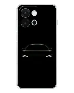 Чехол для OnePlus 13T с картинкой «Взгляд Audi в темноте»