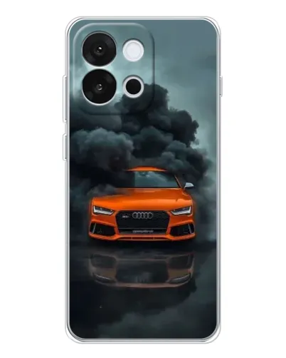 Чехол для OnePlus 13T с картинкой «Audi в облаках дыма» Чехол для OnePlus 13T с картинкой «Audi в облаках дыма»