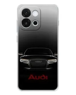 Чехол для OnePlus 13T с картинкой «Audi — градиентный контур»