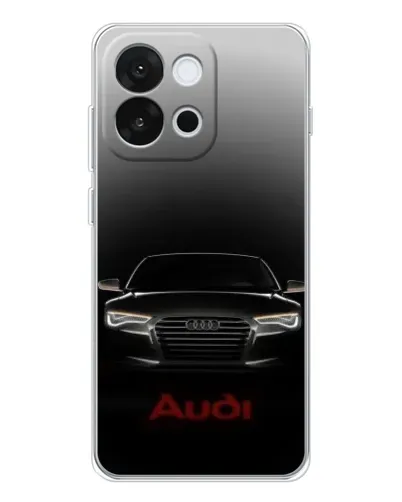 Чехол для OnePlus 13T с картинкой «Audi — градиентный контур» Чехол для OnePlus 13T с картинкой «Audi — градиентный контур»