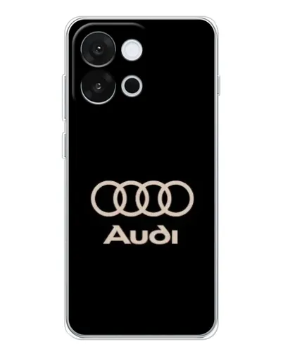 Чехол для OnePlus 13T с картинкой «Audi — золотой логотип» Чехол для OnePlus 13T с картинкой «Audi — золотой логотип»