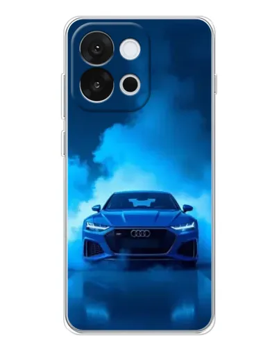 Чехол для OnePlus 13T с картинкой «Audi — голубая энергия» Чехол для OnePlus 13T с картинкой «Audi — голубая энергия»