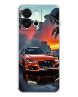 Чехол для OnePlus 13T с картинкой «Audi — закат»