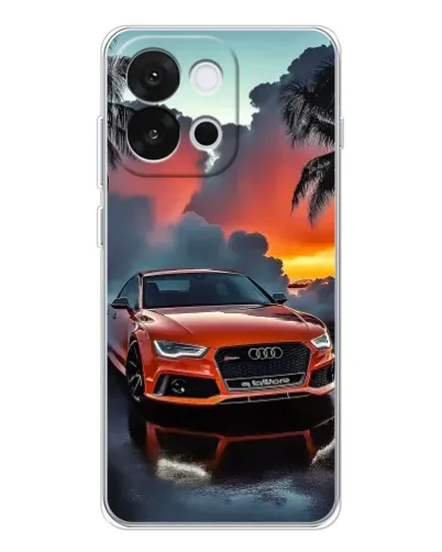 Чехол для OnePlus 13T с картинкой «Audi — закат» Чехол для OnePlus 13T с картинкой «Audi — закат»