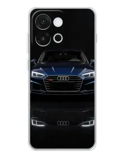 Чехол для OnePlus 13T с картинкой «Audi — ночное отражение»