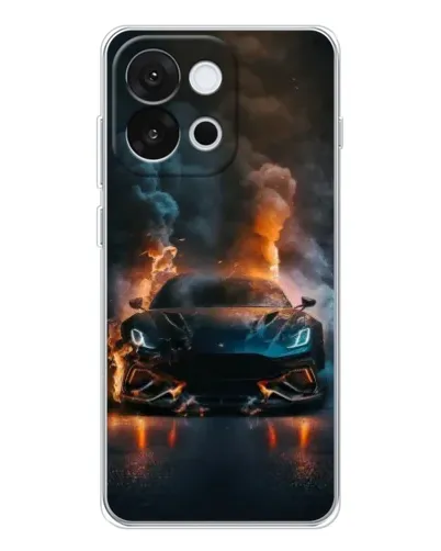 Чохол для OnePlus 13T з картинкою «Lamborghini димна естетика»