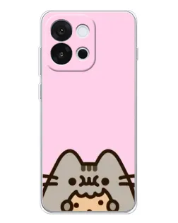 Чехол для OnePlus 13T с картинкой «Pusheen и печенье» Чехол для OnePlus 13T с картинкой «Pusheen и печенье»