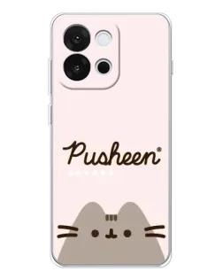 Чехол для OnePlus 13T с картинкой «Pusheen логотип»
