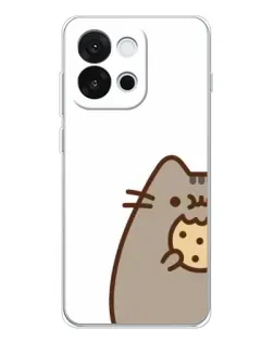 Чехол для OnePlus 13T с картинкой «Пушин с печеньем»