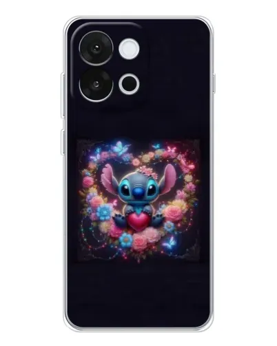 Чохол для OnePlus 13T з картинкою «Stitch у квітах» Чохол для OnePlus 13T з картинкою «Stitch у квітах»
