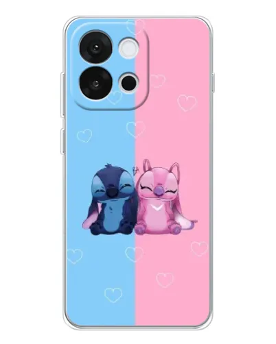 Чохол для OnePlus 13T з картинкою «Stitch та Angel Love» Чохол для OnePlus 13T з картинкою «Stitch та Angel Love»