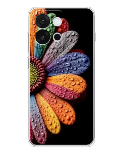 Чохол для OnePlus 13T з картинкою «Райдужна квітка» Чохол для OnePlus 13T з картинкою «Райдужна квітка»