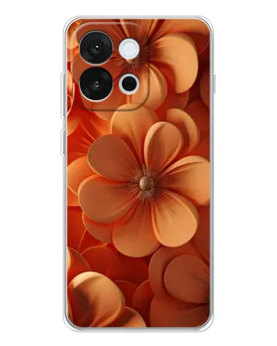 Чохол для OnePlus 13T з картинкою «Помаранчева макро квітка» Чохол для OnePlus 13T з картинкою «Помаранчева макро квітка»