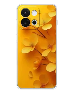 Чохол для OnePlus 13T з картинкою «Золоті пелюстки» Чохол для OnePlus 13T з картинкою «Золоті пелюстки»