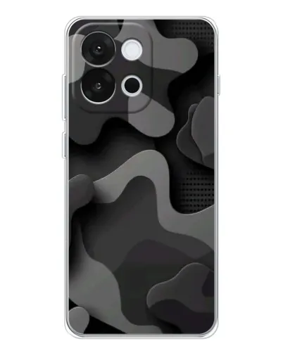 Чохол для OnePlus 13T з картинкою «Темний абстрактний камуфляж»