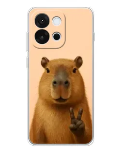 Чохол для OnePlus 13T з картинкою «Капібара вікторія» Чохол для OnePlus 13T з картинкою «Капібара вікторія»