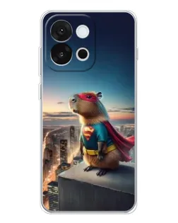 Чохол для OnePlus 13T з картинкою «Капі-мен супергерой» Чохол для OnePlus 13T з картинкою «Капі-мен супергерой»