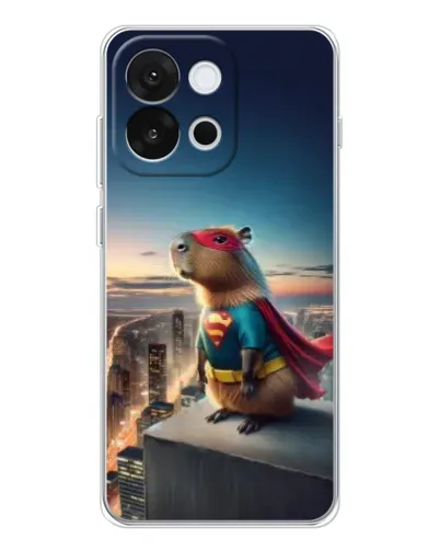 Чохол для OnePlus 13T з картинкою «Капі-мен супергерой» Чохол для OnePlus 13T з картинкою «Капі-мен супергерой»