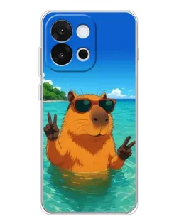 Чохол для OnePlus 13T з картинкою «Морська капібара» Чохол для OnePlus 13T з картинкою «Морська капібара»
