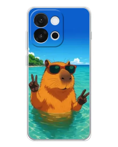 Чохол для OnePlus 13T з картинкою «Морська капібара» Чохол для OnePlus 13T з картинкою «Морська капібара»