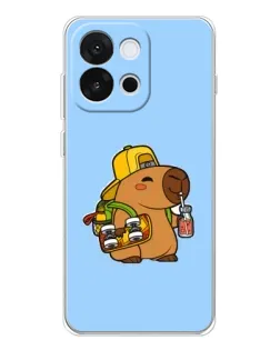 Чохол для OnePlus 13T з картинкою «Капібара на скейті» Чохол для OnePlus 13T з картинкою «Капібара на скейті»