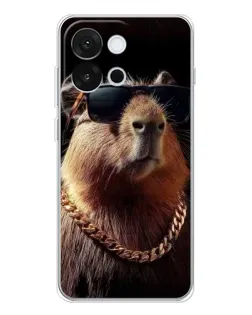 Чохол для OnePlus 13T з картинкою «Капібара золотий ланцюг» Чохол для OnePlus 13T з картинкою «Капібара золотий ланцюг»