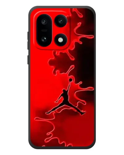 Чехол для OnePlus 15 с картинкой «Jordan Red Smoke» Чехол для OnePlus 15 с картинкой «Jordan Red Smoke»