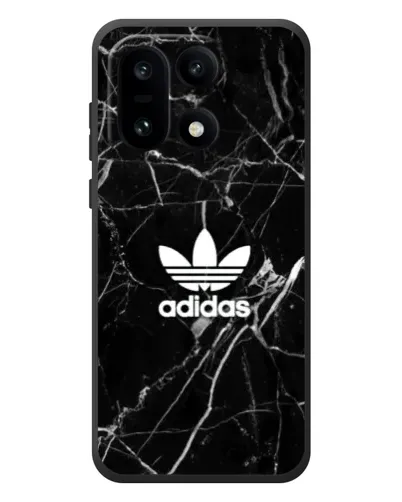 Чехол для OnePlus 15 с картинкой «Белый мрамор Adidas»