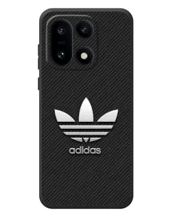 Чехол для OnePlus 15 с картинкой «Adidas Карбоновая текстура»